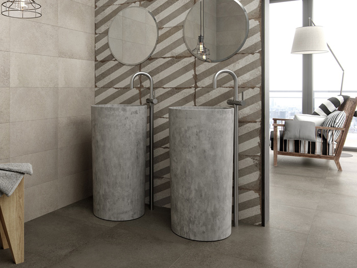 Decoracion de baños Estilo industrial