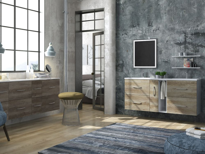 Decoracion de baños Estilo industrial