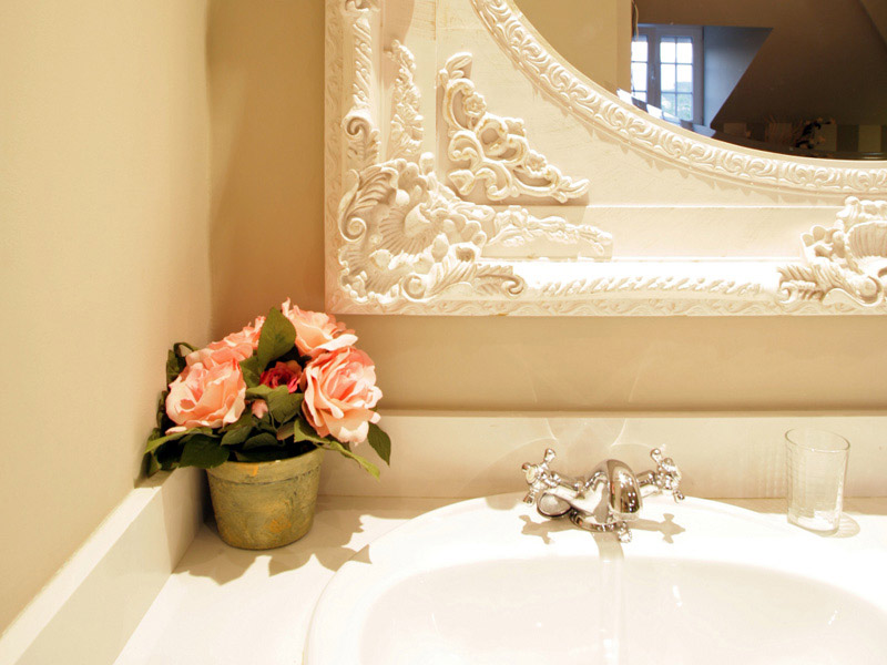 Baños con Encanto. Espejos decorados Cason de la Marquesa