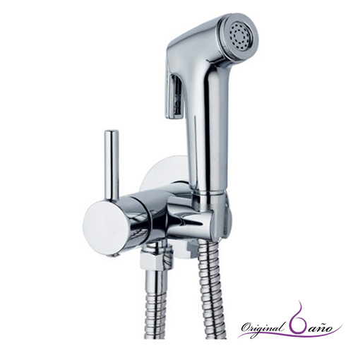 Grifo bidet para inodoro WC Flix. Griferia para sustituir bidet