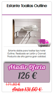 Estante para toallashotel Outline